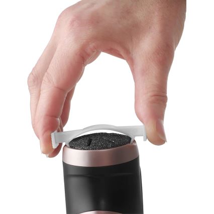 Concept PN3020 - Електрическа пила за пети PERFECT SKIN 5V 1200 mAh IPX6 черна/розово-златиста