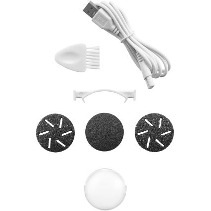 Concept PN3020 - Електрическа пила за пети PERFECT SKIN 5V 1200 mAh IPX6 черна/розово-златиста