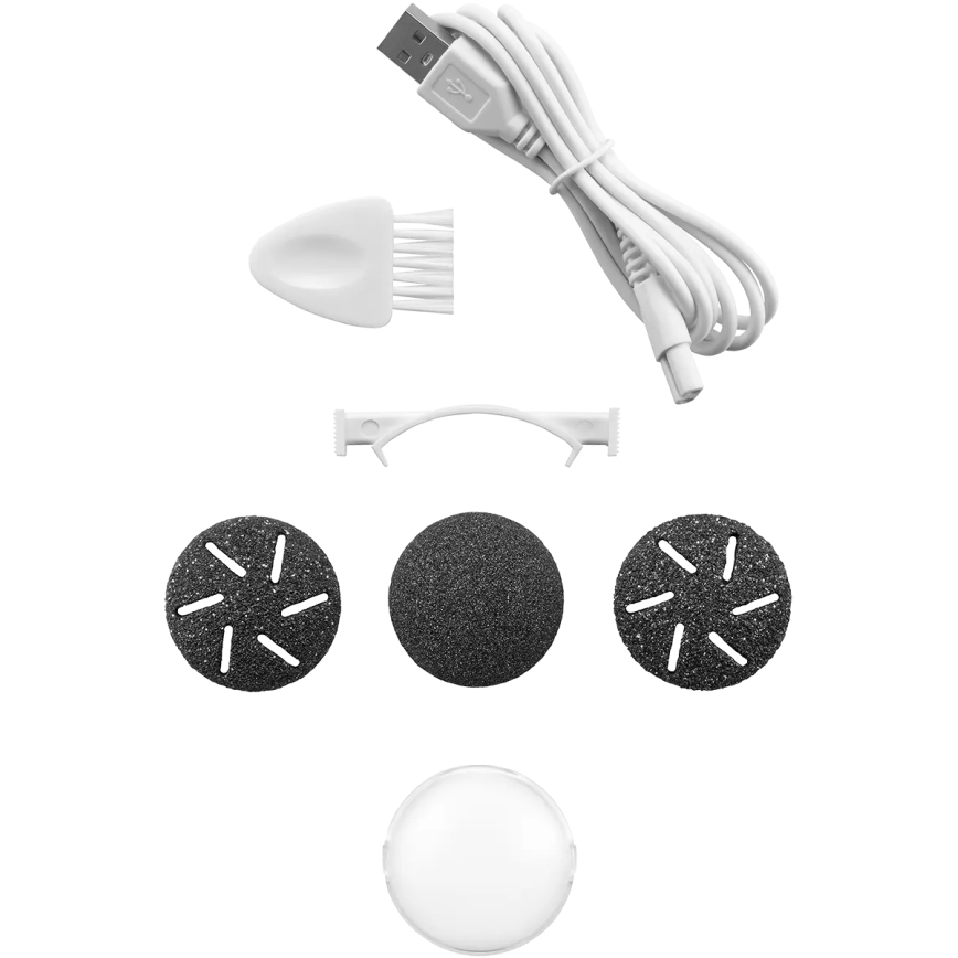 Concept PN3020 - Електрическа пила за пети PERFECT SKIN 5V 1200 mAh IPX6 черна/розово-златиста