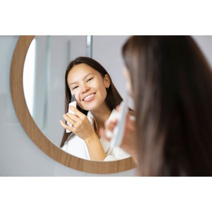 Concept PO2030 - Козметична ултразвукова шпатула PERFECT SKIN 2,5W/5V USB 600 mAh бял