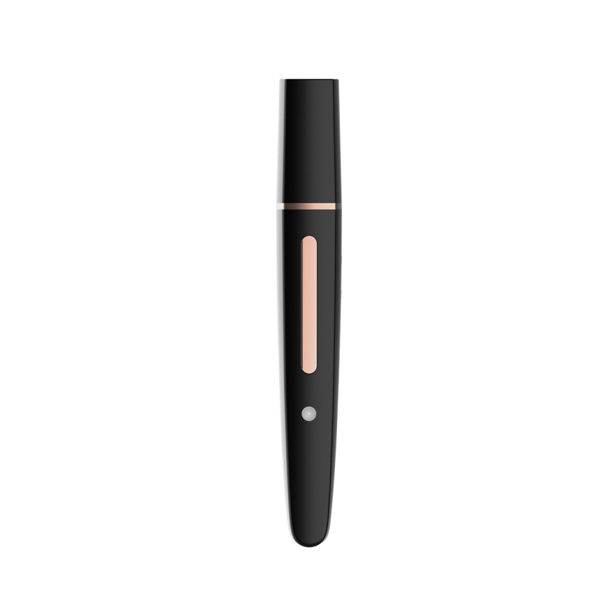 Concept PO2060 - Козметична ултразвукова шпатула PERFECT SKIN 3,5W/5V USB 500 mAh IPX6 черен