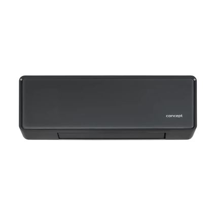 Concept QH4100 - Електрически нагревател 1000/2000W, Wi‑Fi, IP22, сив, с дистанционно управление