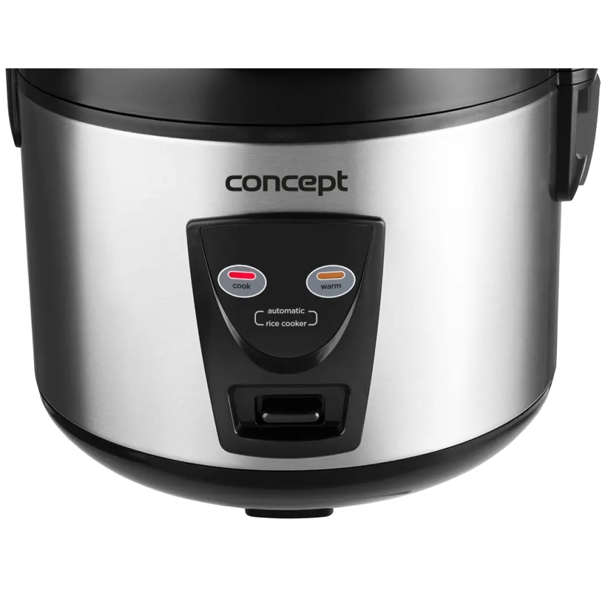 Concept RE2020 - Оризоварка 2 в 1 650W/230V 1,5 l неръждаема стомана/черна
