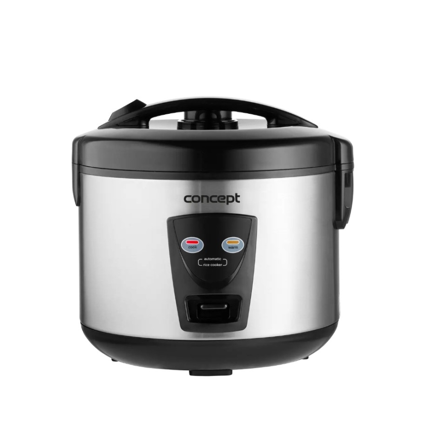 Concept RE2020 - Оризоварка 2 в 1 650W/230V 1,5 l неръждаема стомана/черна