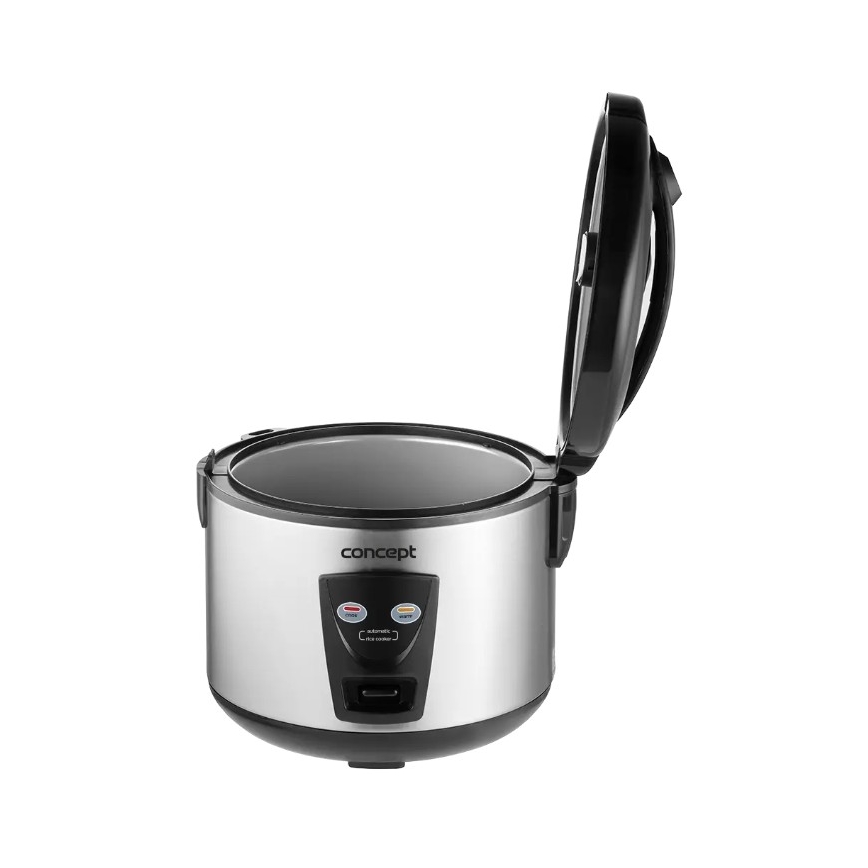 Concept RE2020 - Оризоварка 2 в 1 650W/230V 1,5 l неръждаема стомана/черна