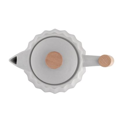 Concept RK0091 - Електрическа кана 1,5 л 1500W/230V светлосива/имитация на дърво/керамика