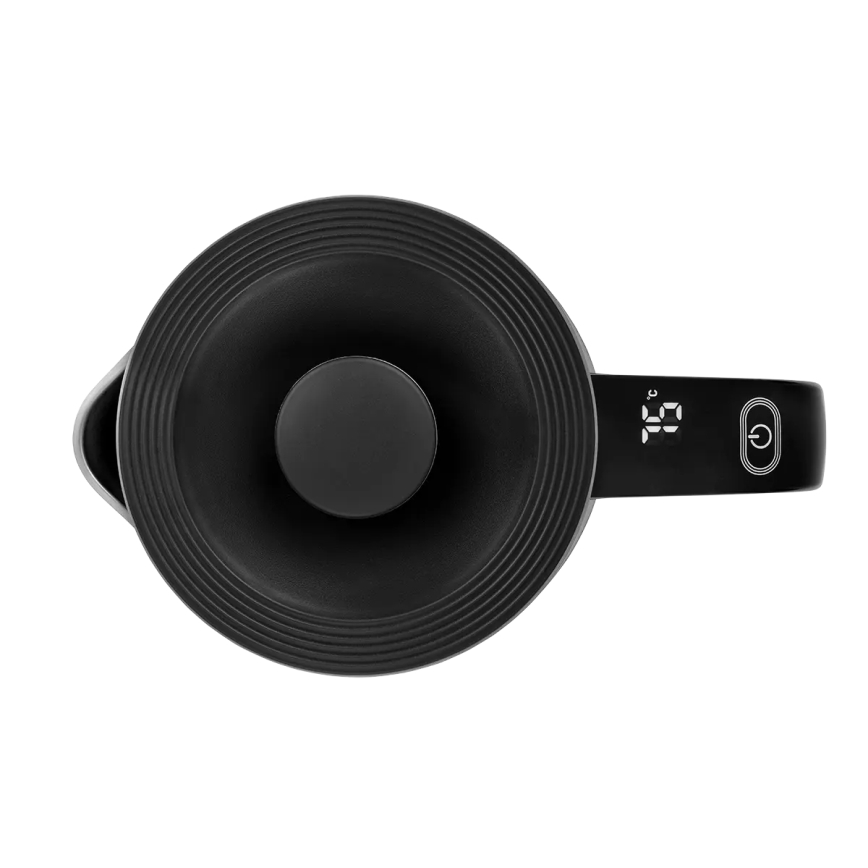 Concept RK3100 - електрическа кана с регулиране на температурата, 1,7 л, 2200 W/230 V, черна