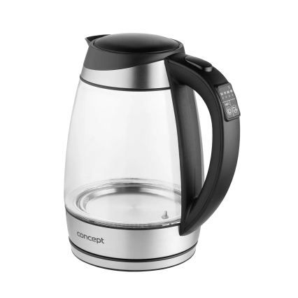 Concept RK4120 - Електрическа кана с терморегулация 1,7 l 2200W/230V неръждаема стомана
