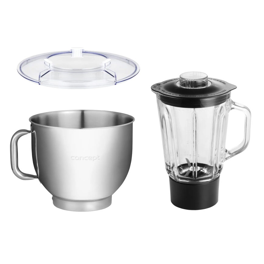 Concept RM6000 - Кухненски планетарен робот  DOUGH EXPERT 1900W/230V антрацит/неръждаема стомана