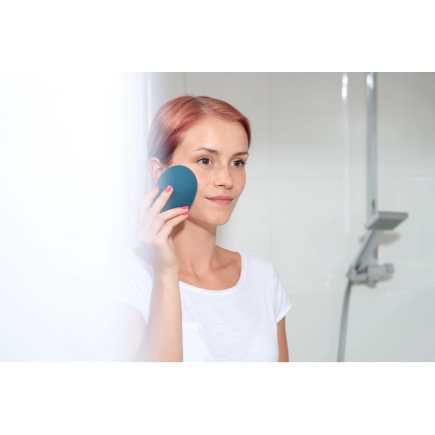 Concept SK9100 - Почистваща четка за лице SONIVIBE 2W/5V 250 mAh IPX7 синя