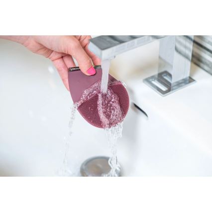 Concept SK9101 - Почистваща четка за лице SONIVIBE 2W/5V 250 mAh IPX7 червена