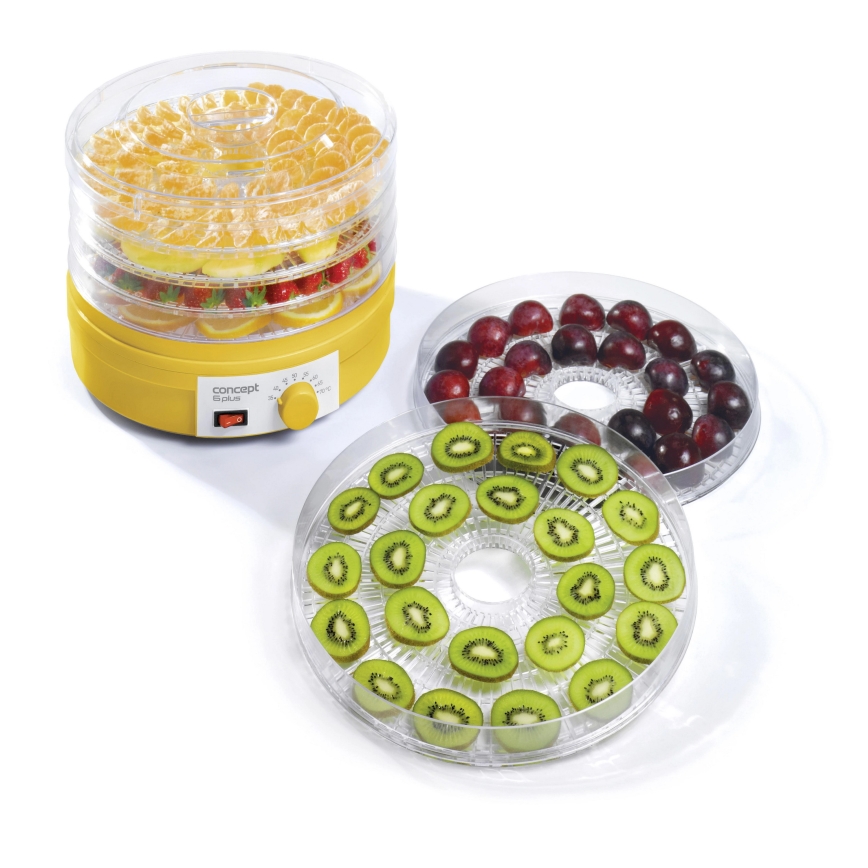 Concept SO1015 - Сушилня за храна 245W/230V жълта