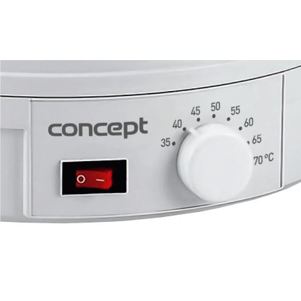 Concept SO1020 - Дехидратор за храна 245W/230V бял