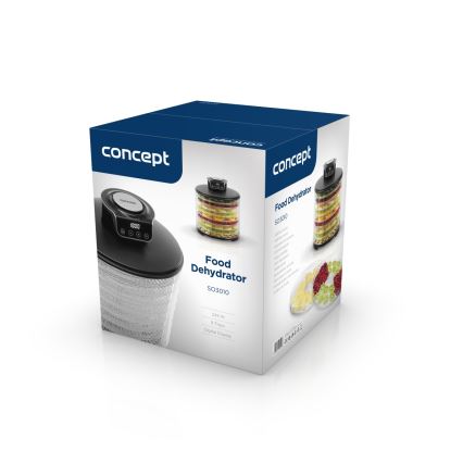 Concept SO3010 - Сушилня за храна 245W/230V черен