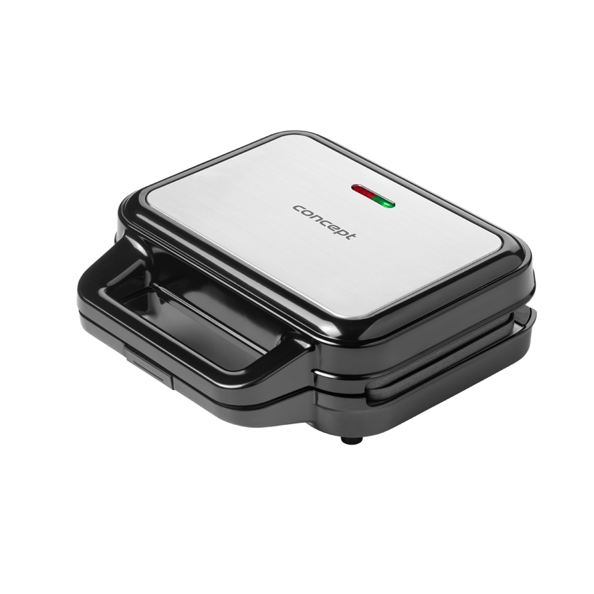 Concept SV3070 - Тостер XXL 4в1 900W/230V черен/неръждаема стомана