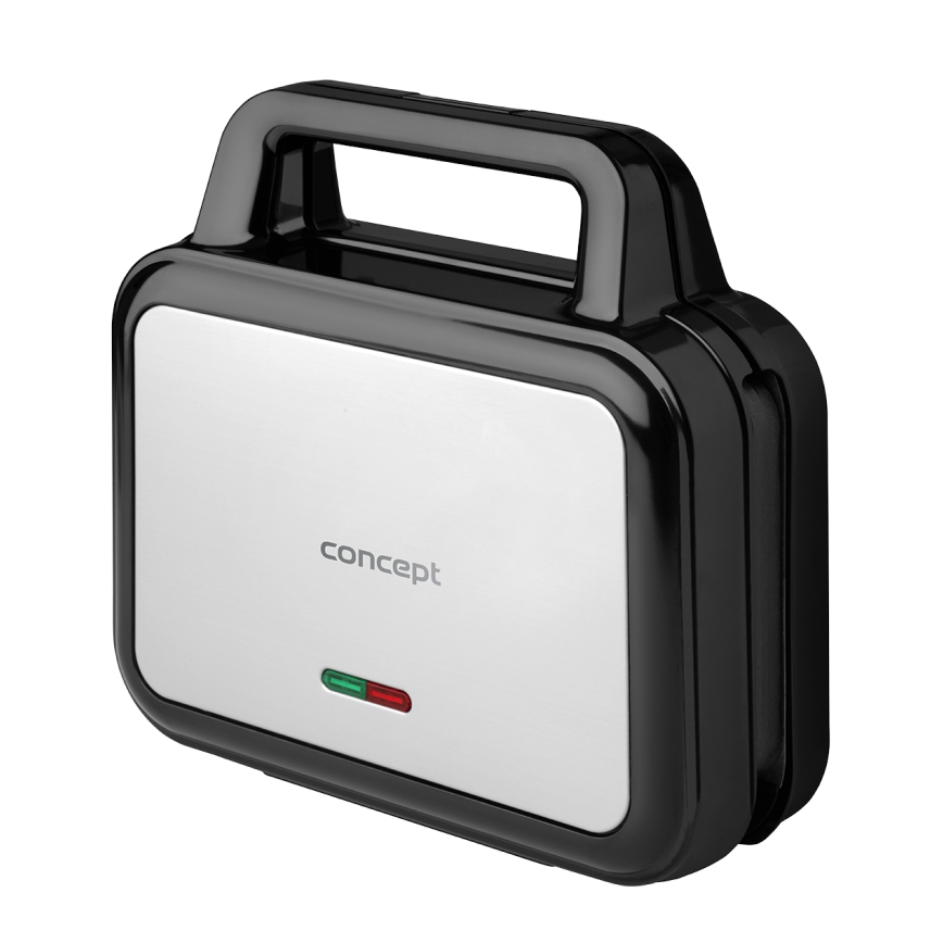 Concept SV3070 - Тостер XXL 4в1 900W/230V черен/неръждаема стомана