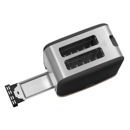 Concept TE2016 - Тостер с два отвора и приставка за запичане 930W/230V черен