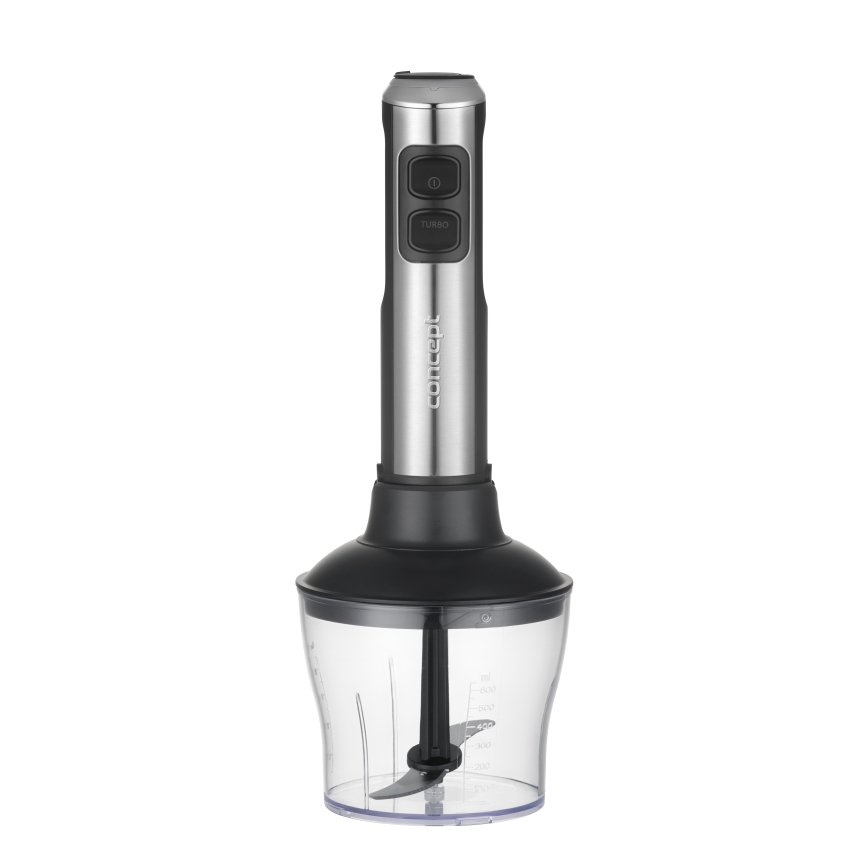 Concept TM5510 - Пасатор с аксесоари 1500W/230V черен/неръждаем