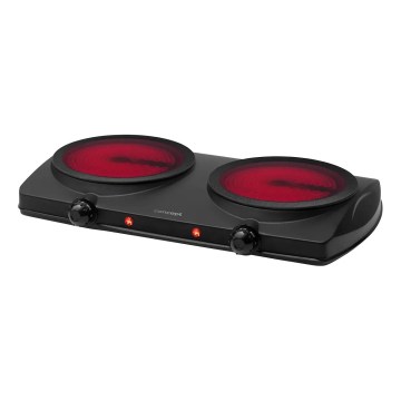 Concept VE3060 - Двоен електрически котлон 2500W/230V черен