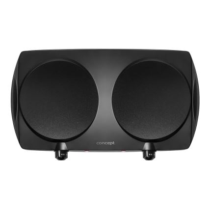 Concept VE3060 - Двоен електрически котлон 2500W/230V черен