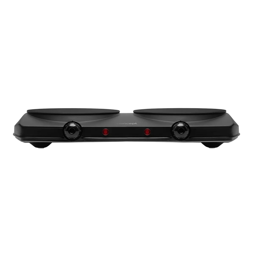 Concept VE3060 - Двоен електрически котлон 2500W/230V черен