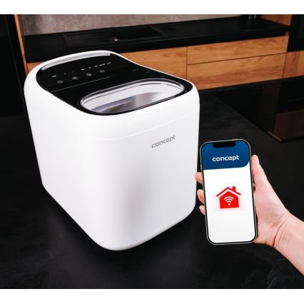 Concept VL1520 - Ледогенератор 150W/230V с Wi-Fi, бял