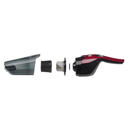 Concept VP4136 - Безжична прахосмукачка тип стик 2 в 1 100W/22,2V 2200 mAh червена