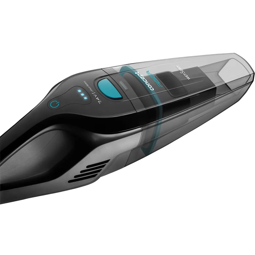 Concept VP4350 - Ръчна прахосмукачка за мокро и сухо RISER 50W/7,4V 2200 mAh черна