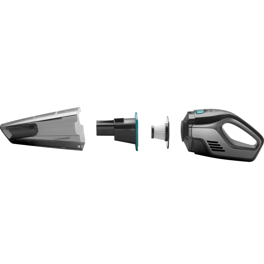 Concept VP4350 - Ръчна прахосмукачка за мокро и сухо RISER 50W/7,4V 2200 mAh черна