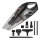 Concept VP4353-Ръчна прахосмукачка WET & DRY RISER EXTENSION 110W/18,5V 2200 mAh черен