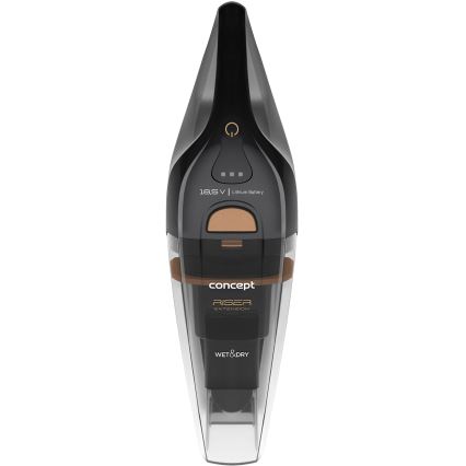 Concept VP4353-Ръчна прахосмукачка WET & DRY RISER EXTENSION 110W/18,5V 2200 mAh черен