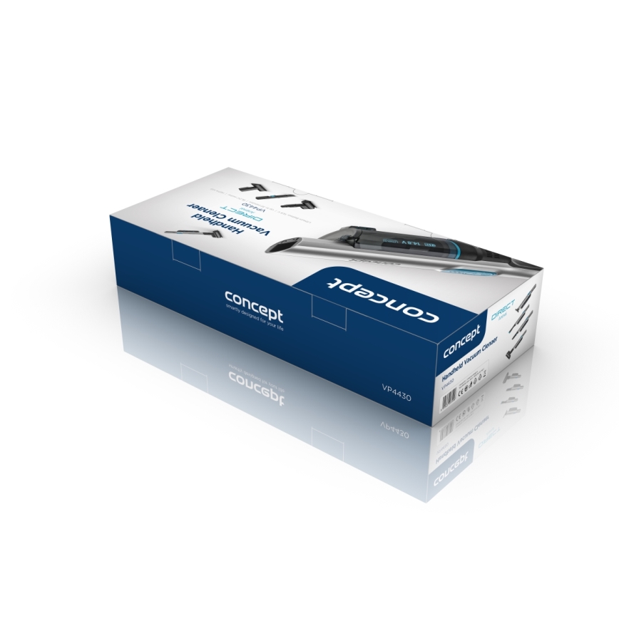 Concept VP4430 - Ръчна прахосмукачка DIRECT ANIMAL 180W/14,8V 2200 mAh черен