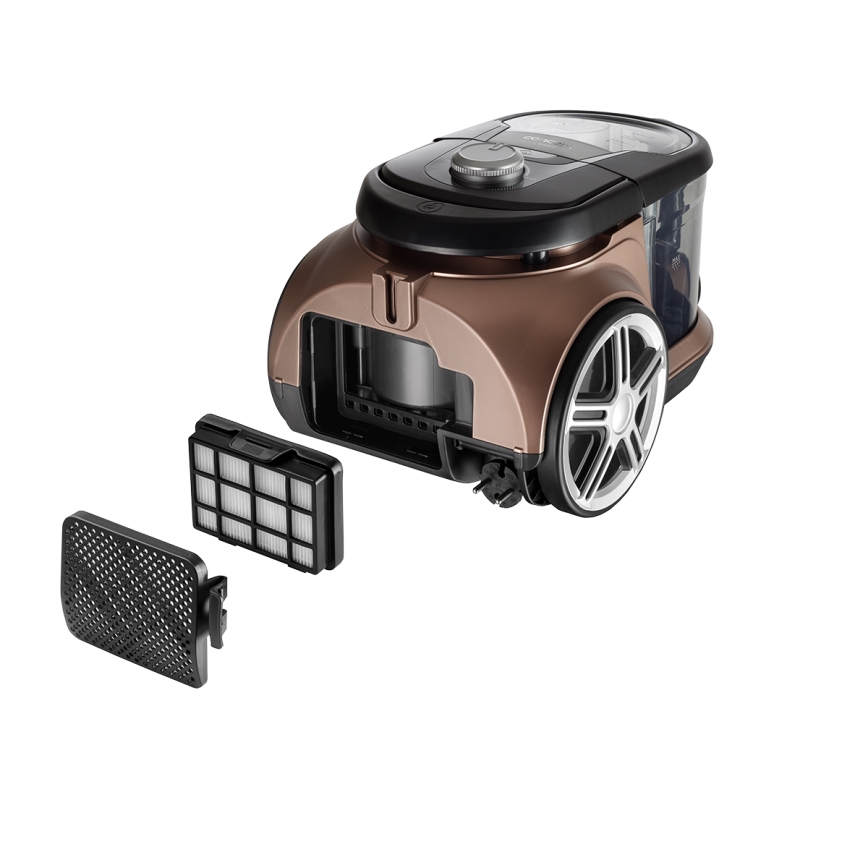 Concept VP5240N - Прахосмукачка без торбичка 4A RADICAL PET EXPERT 2,5 l 800W/230V бронзов