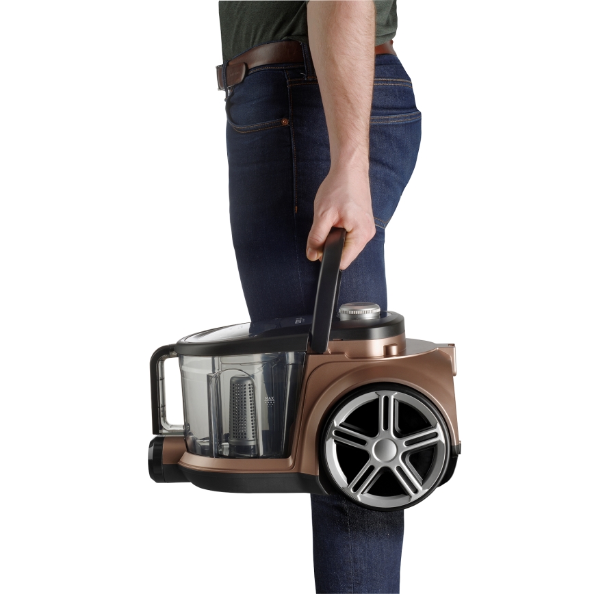 Concept VP5240N - Прахосмукачка без торбичка 4A RADICAL PET EXPERT 2,5 l 800W/230V бронзов