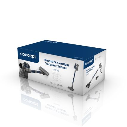 Concept VP6040 - Ръчна прахосмукачка 2в1 ICONIC ANIMAL TELESCOPE 200W/22,2V 2200 mAh син