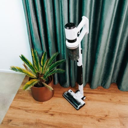 Concept VP6125 - Прахосмукачка 2 в 1 (вертикална и ръчна) ICONIC Comfort Telescope, 400W/29,6V, 2000 mAh, бяла