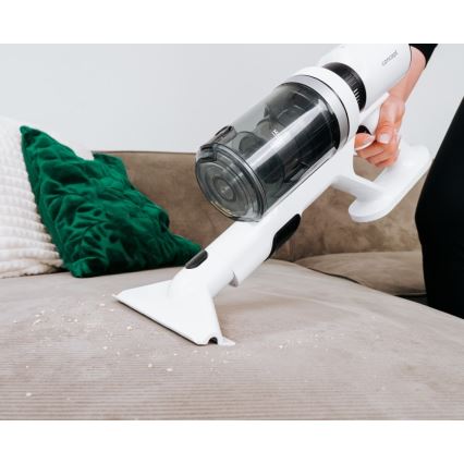 Concept VP6125 - Прахосмукачка 2 в 1 (вертикална и ръчна) ICONIC Comfort Telescope, 400W/29,6V, 2000 mAh, бяла