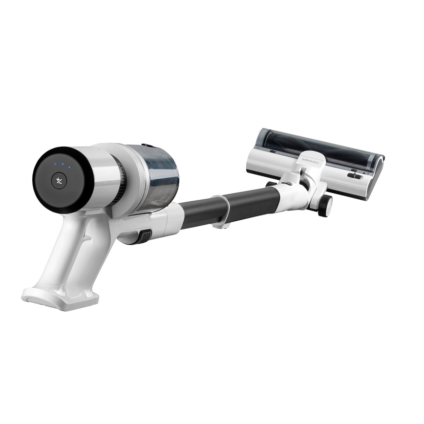 Concept VP6125 - Прахосмукачка 2 в 1 (вертикална и ръчна) ICONIC Comfort Telescope, 400W/29,6V, 2000 mAh, бяла