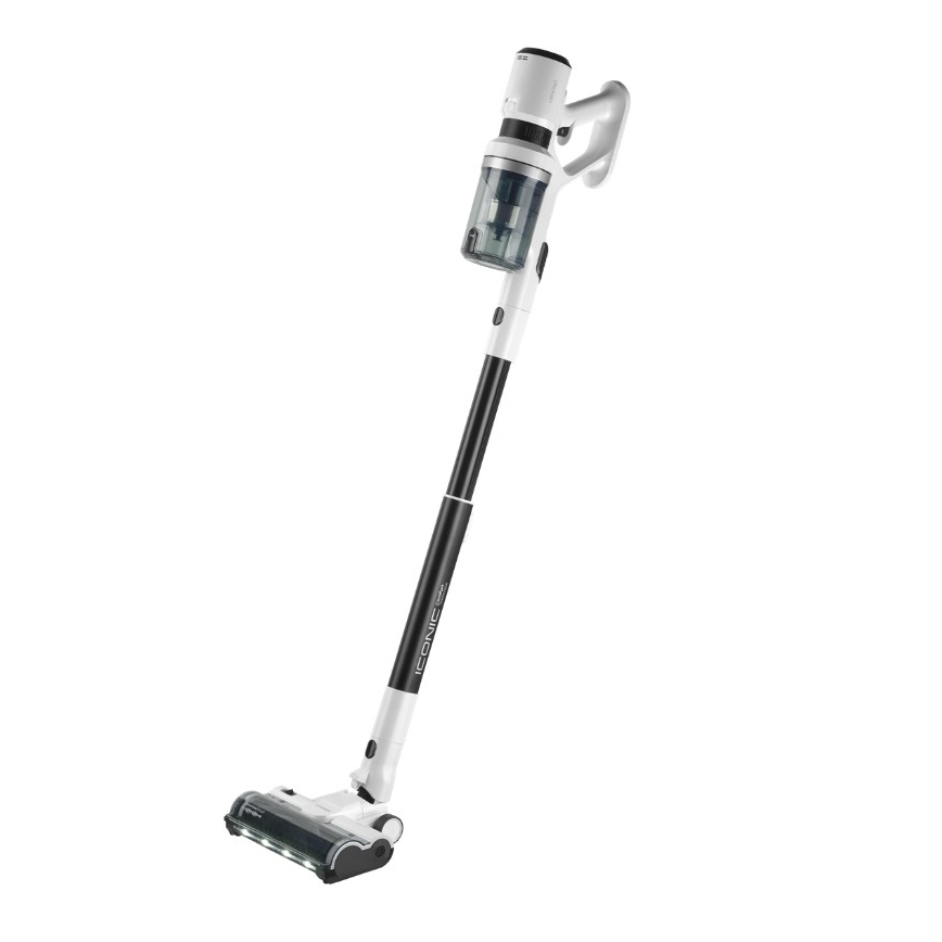 Concept VP6125 - Прахосмукачка 2 в 1 (вертикална и ръчна) ICONIC Comfort Telescope, 400W/29,6V, 2000 mAh, бяла
