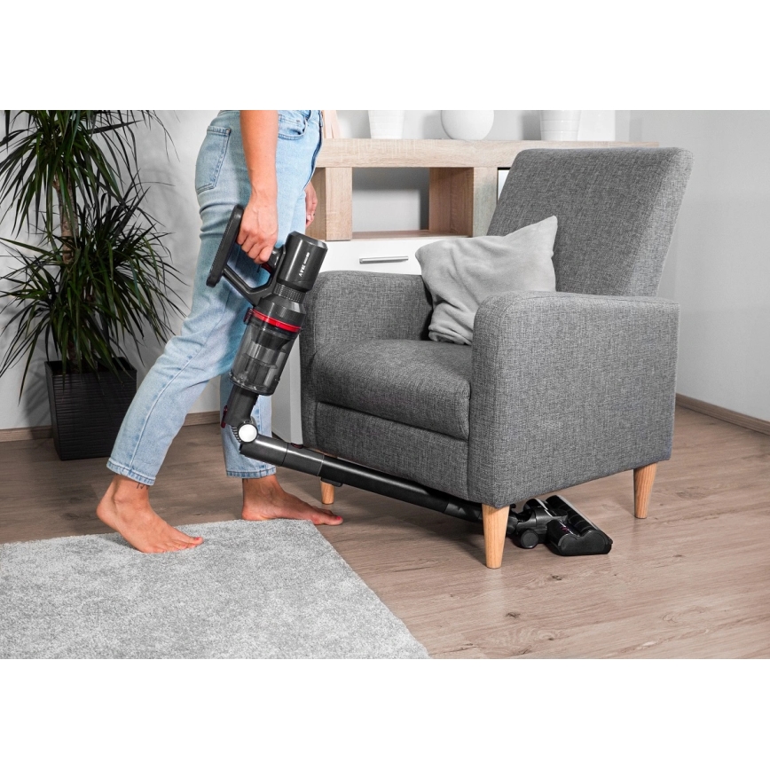 Concept VP6150 - Вертикална прахосмукачка 3 в 1 ULTIMATE UV POWER 500W/29,6V 2200 mAh черна