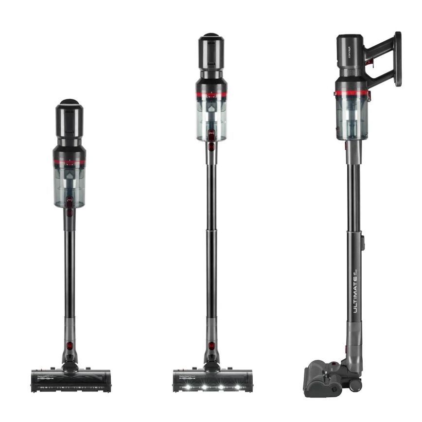 Concept VP6150 - Вертикална прахосмукачка 3 в 1 ULTIMATE UV POWER 500W/29,6V 2200 mAh черна