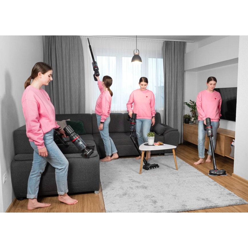 Concept VP6260 - 4 в 1 стик прахосмукачка ULTIMATE PRO+ 500W/29,6V 2200 mAh черна