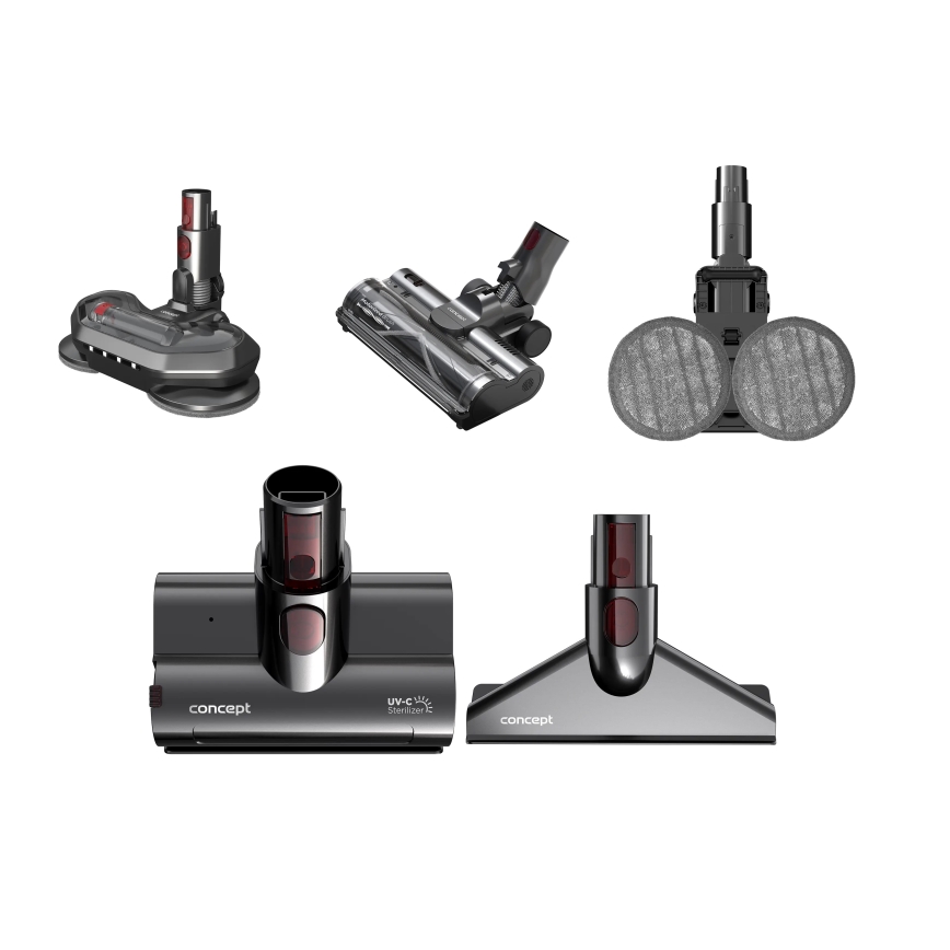 Concept VP6260 - 4 в 1 стик прахосмукачка ULTIMATE PRO+ 500W/29,6V 2200 mAh черна