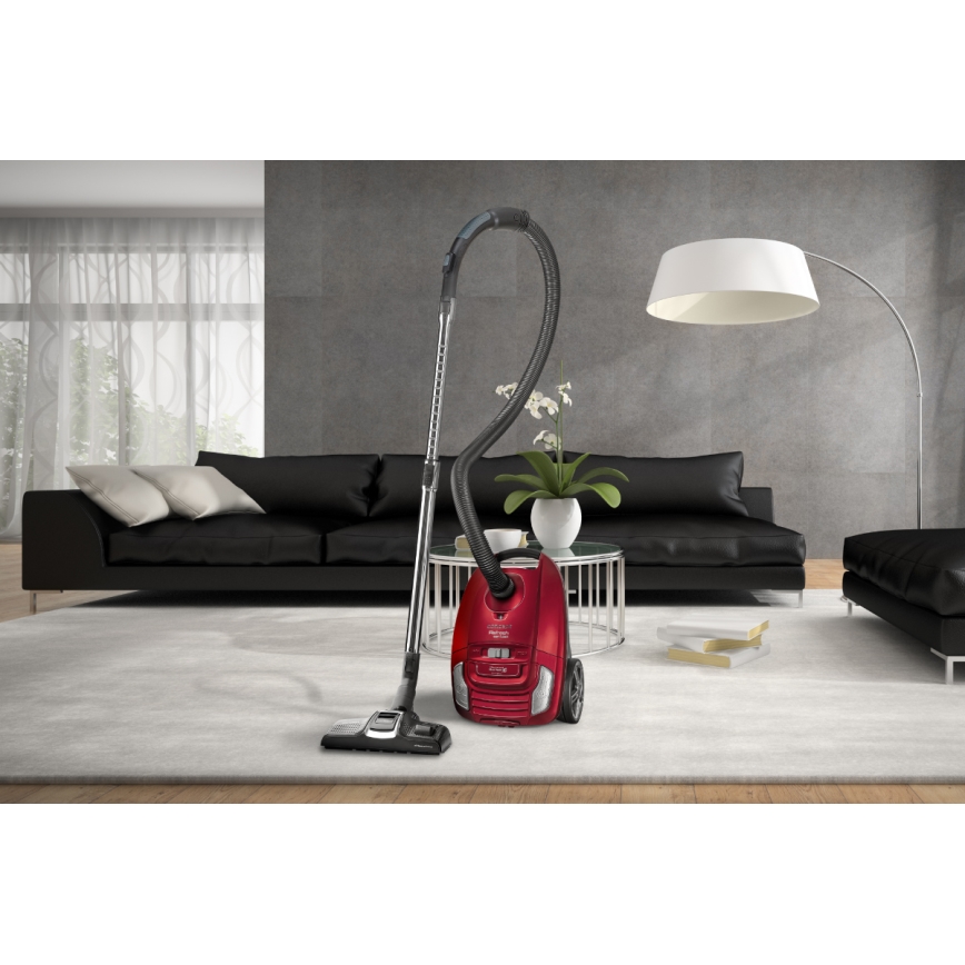 Concept VP8224 - Прахосмукачка с торбичка REFRESH CAR&PET 3,5 l 700W/230V червен