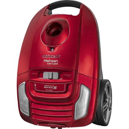 Concept VP8224 - Прахосмукачка с торбичка REFRESH CAR&PET 3,5 l 700W/230V червен
