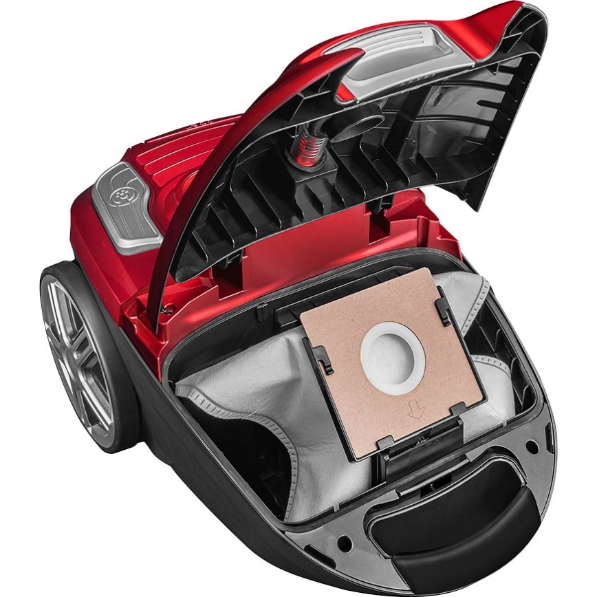 Concept VP8224 - Прахосмукачка с торбичка REFRESH CAR&PET 3,5 l 700W/230V червен