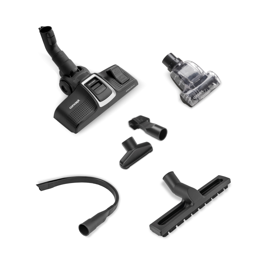 Concept VP8224 - Прахосмукачка с торбичка REFRESH CAR&PET 3,5 l 700W/230V червен