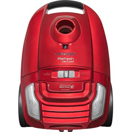 Concept VP8224 - Прахосмукачка с торбичка REFRESH CAR&PET 3,5 l 700W/230V червен