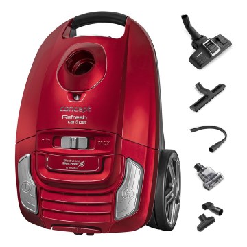 Concept VP8224 - Прахосмукачка с торбичка REFRESH CAR&PET 3,5 l 700W/230V червен