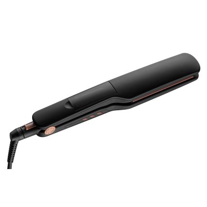 Concept VZ6010 - Преса за коса с пара с LED дисплей ELITE STEAM BOOST 54W/230V черен
